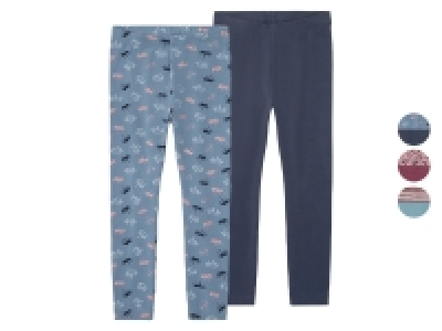 lupilu® Kleinkinder Leggings, 2 Stück, mit hohem Baumwollanteil 5.99 €