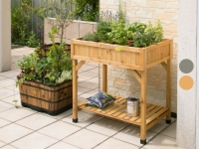 Veg Trug Kräutergarten »Klassik«, aus Holz, L 78 x B 58 x H 80 cm