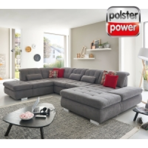 polsterpower Wohnlandschaft - grau - verschiedene Ausführungen 2,199.00 €