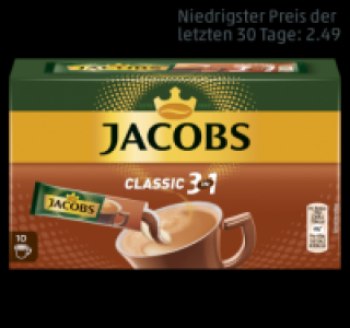 JACOBS Kaffeesticks 1.59 €