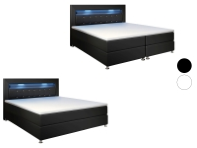 Juskys Boxspringbett »Montana« mit LED-Beleuchtung 600.04 €