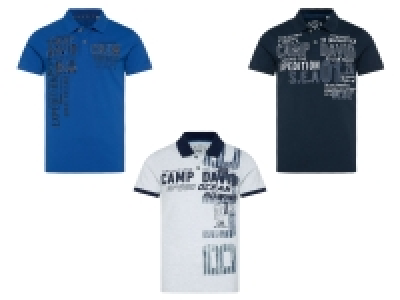 Lidl Camp David Camp David Herren Poloshirt mit Druck