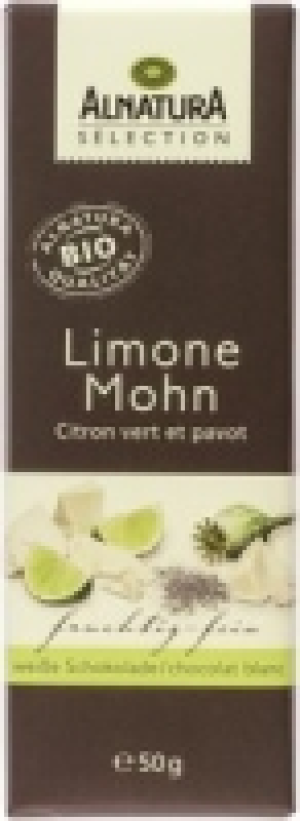 Weiße Schokolade Limone-Mohn 1.29 €