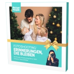 Aldi Süd  PicturePeople Fotoshooting-Geschenkbox