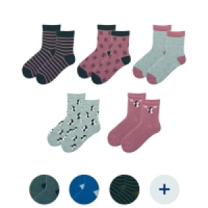 LILY & DAN Kinder Wintersocken, 5 Paar 3.99 €