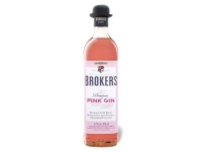 Brokers Pink Gin 40% Vol 15.99 €