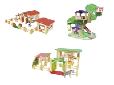 Playtive Set Bauernhof / Feenbaum / Zoo, aus Holz 19.99 €