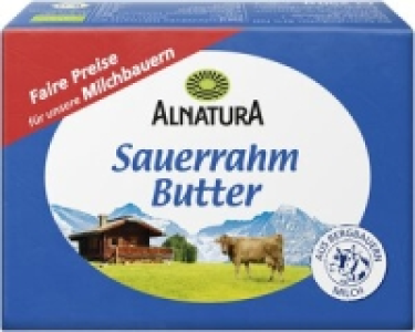 Bergbauern-Sauerrahmbutter 2.79 €