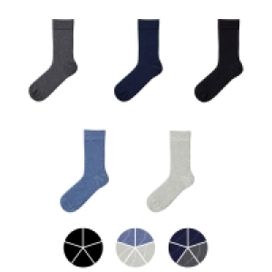 UP2FASHION Herren Socken, 5 Paar 4.99 €