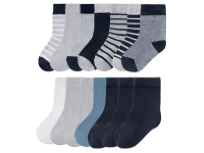 lupilu® Kleinkinder Jungen Socken, 7 Paar, mit Bio-Baumwolle