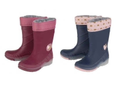 lupilu® Kinder Blinkregenstiefel mit weichem Warmfutter 12.99 €