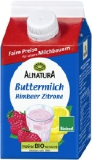 Fruchtbuttermilch Himbeer-Zitrone 1.49 €