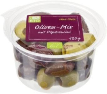 Oliven-Mix mit Peperoncini 2.99 €