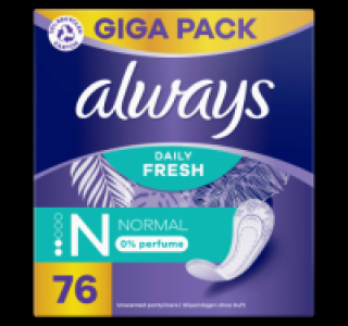 ALWAYS Daily Fresh Giga Pack 3.29 €