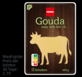 PENNY Gouda-Scheiben 2.22 €