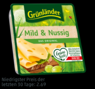 Penny  GRÜNLÄNDER Käsescheiben