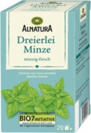 Tee Dreierlei Minze 2.49 €