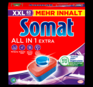 SOMAT All in 1 Extra Tabs 7.99 €