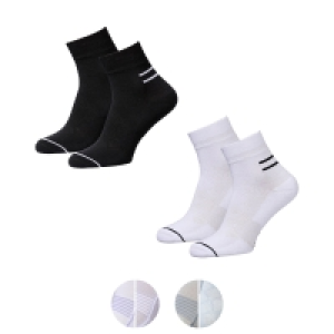 CRANE Damen und Herren Sportsocken, 2 Paar