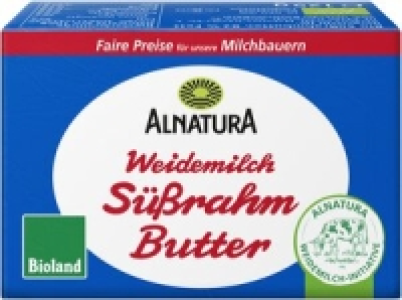 Weidemilch-Süßrahmbutter 1.69 €