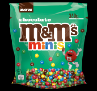 M&Ms Minis Chocolate 3.99 €