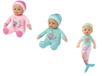 Lidl Playtive Playtive Babypuppe / Meerjungfrau »Sam«, anschmiegsamer weicher Körper