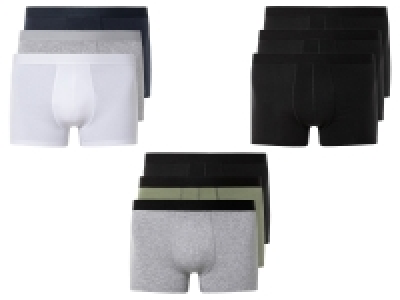 Lidl Livergy® LIVERGY® Herren Boxer, 3 Stück, hoher Baumwollanteil