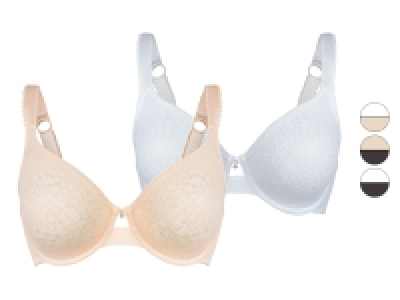 esmara® Damen Minimizer BHs, 2 Stück, mit Bügel, 90C - 90E