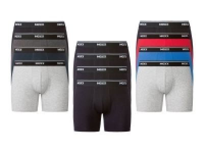 MEXX Herren Boxer, 4 Stück, elastische Bündchen mit Markenschriftzug