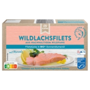 ALMARE Wildlachsfilet in Bio-Saucen 190 g