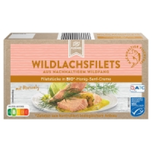 ALMARE Wildlachsfilet in Bio-Saucen 200 g