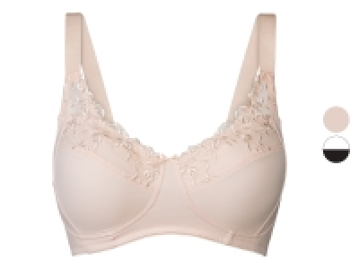 esmara® Damen Soft BH mit eleganter Stickerei und Zierschleife