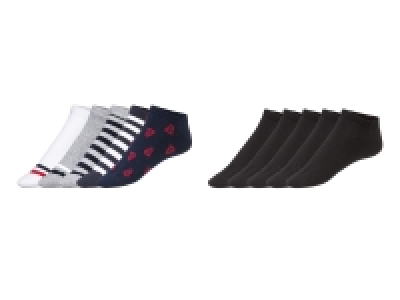 Lidl Livergy® LIVERGY® Herren Sneakersocken, 5 Paar, mit Bio-Baumwolle