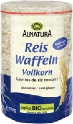 Reiswaffeln Vollkorn mit Meersalz 0.79 €