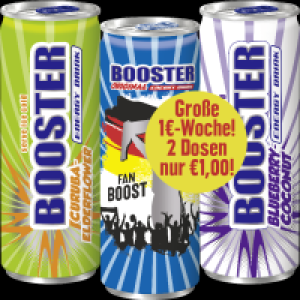 Booster Energydrink 0.59 €