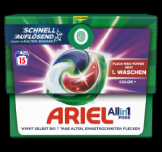 ARIEL All in 1 Pods Color 4.99 €