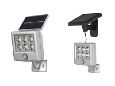 LIVARNO home LED-Solarleuchte, 6 LEDs