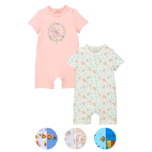 Baby-Spielanzug oder Body, 2er-Set