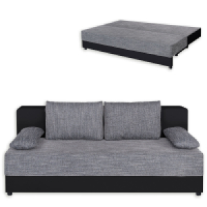 Boxspringsofa - grau-schwarz - Dauerschläfer 399.99 €