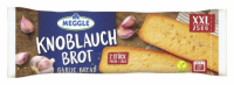 Aldi Süd  MEGGLE Knoblauch- oder Mediterranes Brot 250 g