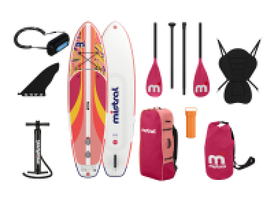 Lidl Mistral Mistral SUP Allround-Vivid mit Doppelkammersystem, 2-in-1, aufblasbar