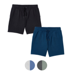 CRANE Herren Sweatshorts, 2er-Set