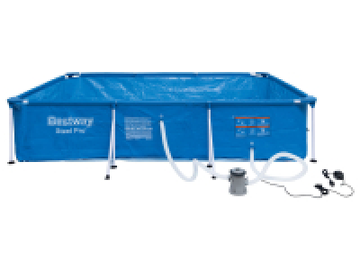 Bestway Steel Pro 300x201x66 cm, mit Filterpumpe