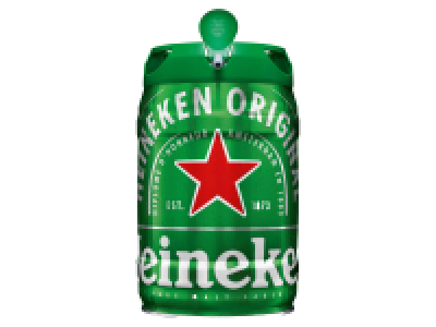 Lidl  Heineken 5 Liter Bierfass mit Zapfhahn, Pfandfrei