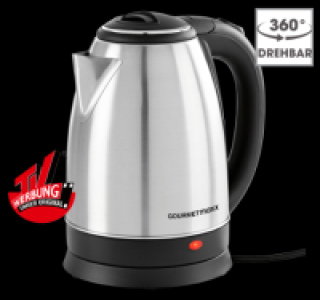 GOURMETMAXX Edelstahl-Wasserkocher 13704