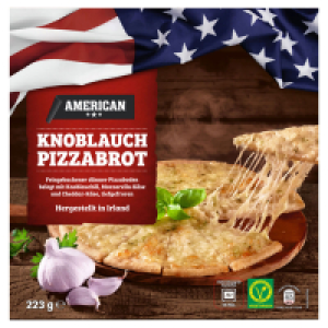 AMERICAN Knoblauch-Pizzabrot 223 g 1.49 €