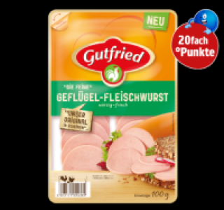 Penny  20fach °Punkte beim Kauf von Gutfried Geflügel-Fleischwurst