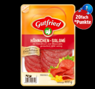 Penny  20fach °Punkte beim Kauf von Gutfried Hähnchen-Salami