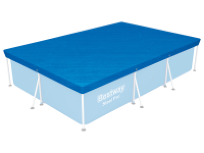 Bestway PE-Abdeckplane 304 x 205 cm, blau, eckig