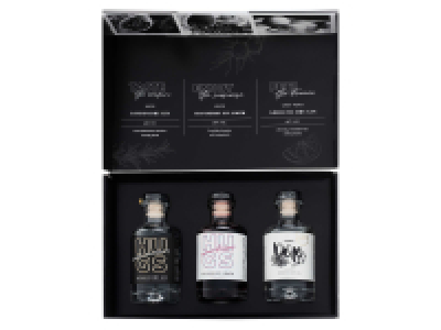 Lidl  Distillery Cutura Tasting Set 3 x 0,1-l-Flasche, 26 - 45% Vol